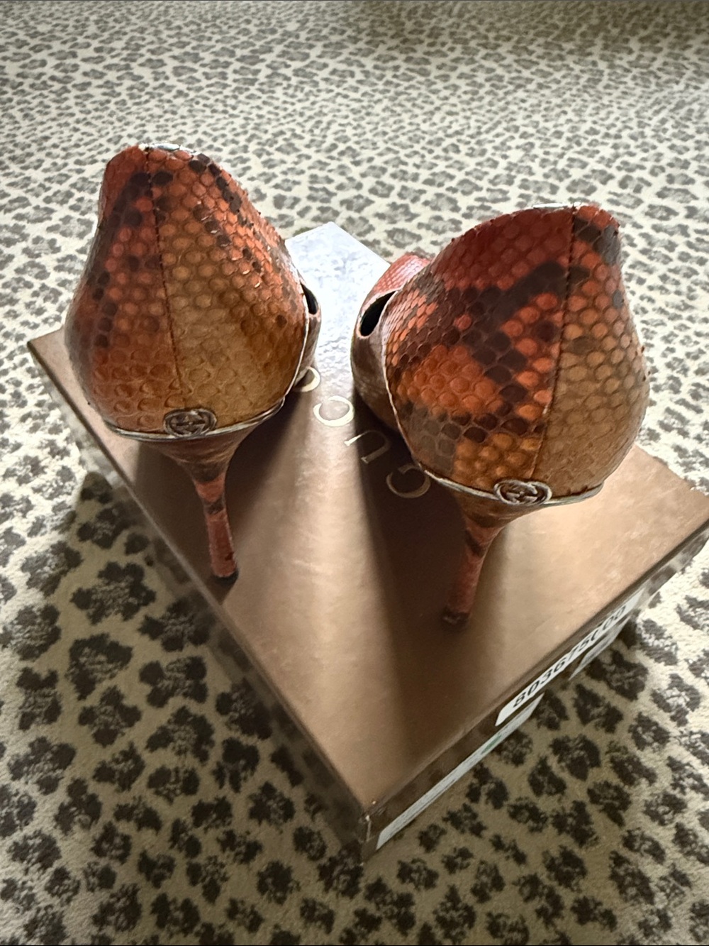 Gucci Python Heels - Picture 3 of 10